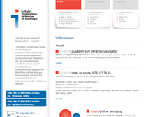 Tablet Screenshot of intakt.at